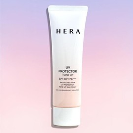 Hera UV Protector Tone-up Sun Cream SPF50+/PA++++ 50ml Fadefree / 헤라 UV프로텍터 톤업 선크림 SPF50+/PA++++ 50ml 파데프리