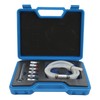 Brake Bleeder Wrench Kit 6 Adapters 1 Drain Hose Universal