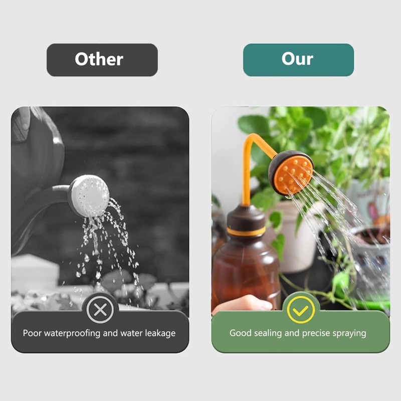Watering Can for Seedlings, Tiny Watering Bottle for Small Desk