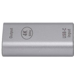 USB C Female to HDMI Male Adapter, 4K 60HZ High Speed USB Type C to HDMI Video Converter Aluminum Shell Portable Type C to HD Multimedia Interface Adapter for (Type-C Mother to