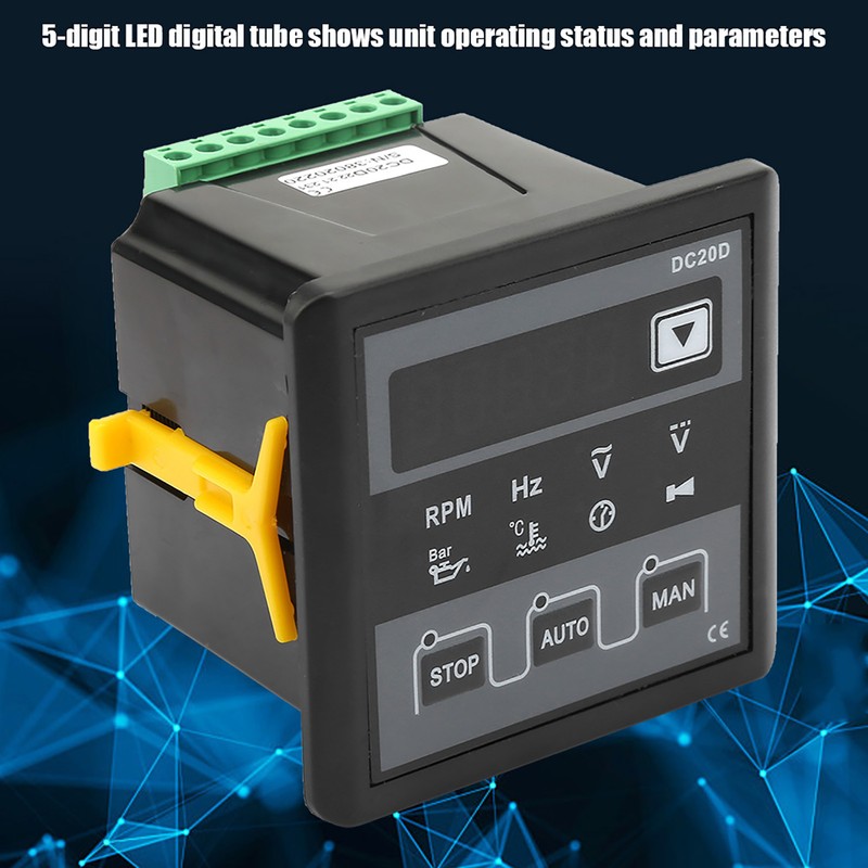 DC20D Generator Controller Control Panel Automatic Control Module for Diesel