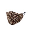 C.C Reusable Washable Face Mask, Leopard Latte