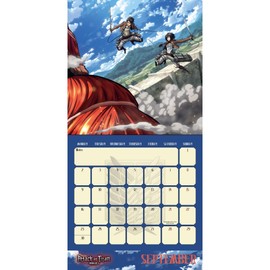 Attack on Titan – Kalender 2024 – Wandkalender: Original Danilo-Kalender [Mehrsprachig] [Kalender] (Wall-Kalender)