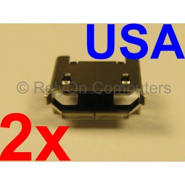 2x Micro USB Charging Port for Altec Lansing Mini LifeJacket 2 Bluetooth Speaker