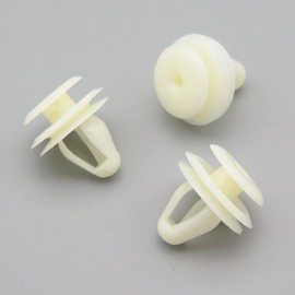 VVO Fasteners- White Plastic Interior Trim Clips for Subaru Impreza, (Pack of 10)