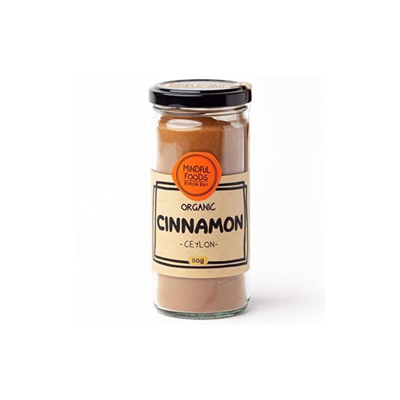 Mindful Foods Organic Cinnamon Ground Jar 110g