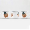Fabulous Emaillierter Metallbecher 284ml Baumblatt Minimalistisch-rustikaler Stil