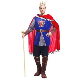 Toyosaku Oji King Cosplay, Prince Prince Costume, 7-Piece Full Set, Adult, One Size
