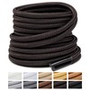 Handshop 2 Pairs Round Boots Shoelaces 4 MM Athletic Replacement