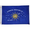 12x18 Embroidered Conch Republic Independence Secession Boat/RV/Bike Flag from Key