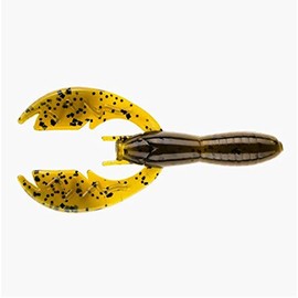 NetBait Paca Craw Soft Plastic Crawfish Lure Hollow Body Bass Fishing Plastic Bait, Magic Craw, Tiny Paca Craw (3" Length)