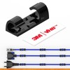 Cable Clips with Strong Self-Adhesive, XIAOXI Cord Organizer Cable Management