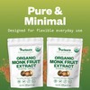 Organic Monk Fruit Sweetener, 125g (4.41oz), No Fillers Pure USDA