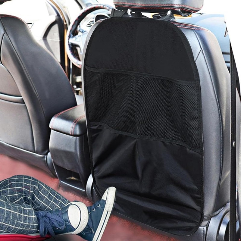 DFsucces Car Seat Cover Protective Mat Kick Guard Anti-Slip Seat