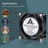 GDSTIME AC Fan 8025, 8cm 80mm 100V 110V 120V AC