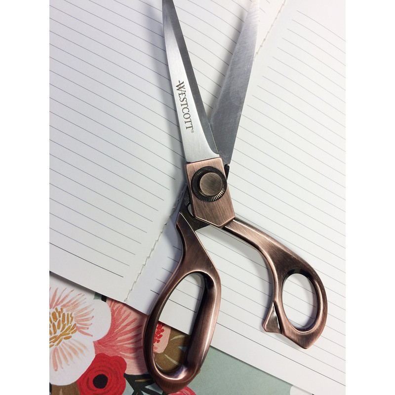 Westcott E-16459 00 Vintage Scissors, 9 cm Stainless Steel Blades,