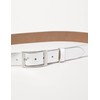 MGM Dolce Grande Women's Belt, Silver (Silver 1)