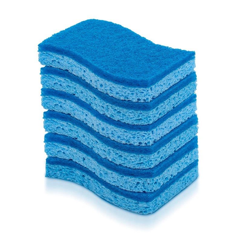Pine-Sol Non Scratch Scrub Sponges - Double Sided Dish Scrubber