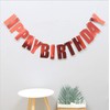 CHTENG Happy Birthday Banner Reusable Ecofriendly Materialfor Birthday Decorations and