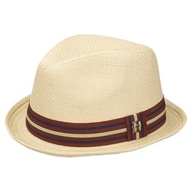 Peter Grimm Men's Standard Depp Natural Straw Fedora, XX-Large