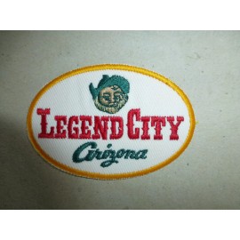 Legend City band uniform patch made from original Iron-on Quality reproduction