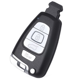 Keymall Car Smart Key Fob Keyless Entry Remote Key for Hyundai Veracruz 2007 2008 2009 2010 2011 2012(FCC ID:SY5SVISMKFNA04 P/N:95440-3J600) 3+1 Buttons