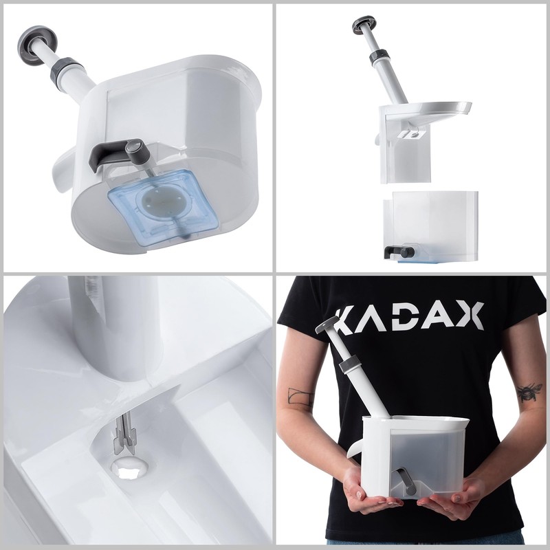 KADAX Plastic Cherry Pitter with Large Collection Container, Cherry Stone