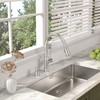 Lava Odoro Chrome Soap Dispenser for Kitchen Sink, Modern Brass