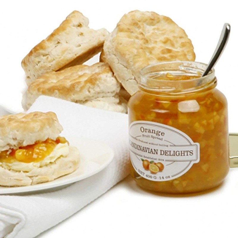 Elki's Gourmet Scandinavian Delights Preserves, Orange, 13.4 Ounce