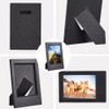 SOFPLATE 6 Pack 2X3 Inch Black Plastic Picture Frame Mini