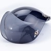 Wide Bubble Shield for Jet Helmets (Smoke)