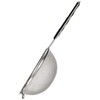 Fackelmann Metal/Plastic Strainer, Tinplate Black/Silver, 34 x 16 x 7