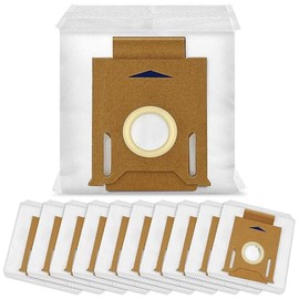 10pcs Bags for Deebot OZMO T8 AIVI T8 N8 Pro Plus N8 Pro N10 PLUS T9+ Yeedi Vacuum Bags Deebot Robot Vacuum Bags Ecovacs Deebot N8 Dust Bags