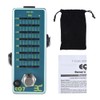 effector,HUIOP EX EQ7 Guitar Equalizer Effect Pedal 7-Band EQ Full