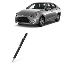 BoxWave Stylus Pen Compatible with Toyota 2020 Yaris Hatchback Display (7 in) - FineTouch Capacitive Stylus, Super Precise Stylus Pen - Jet Black