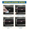 Flaconi 20 pieces car air vent decoration, car accessories decoration,