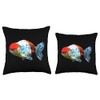 Ranchu Aquarium Fish Lovers Funny Ranchu Fancy Goldfish Throw Pillow