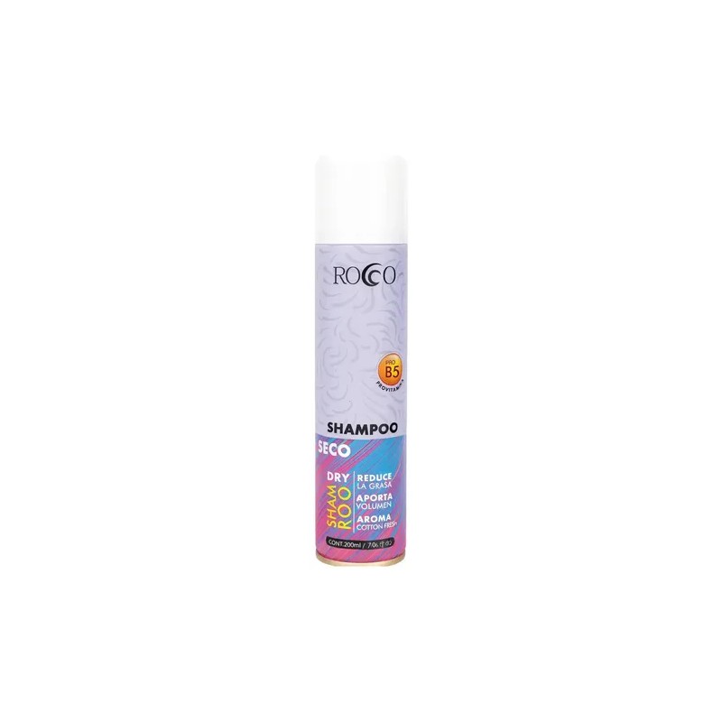 Rocco Shampoo En Seco 200ml Aroma Fresh Coton
