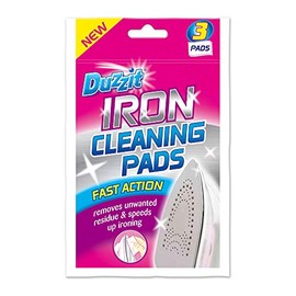 Duzzit 3 x Packs of 3 FAST ACTING Iron Cleaning Pads - removes residue and speeds up ironing