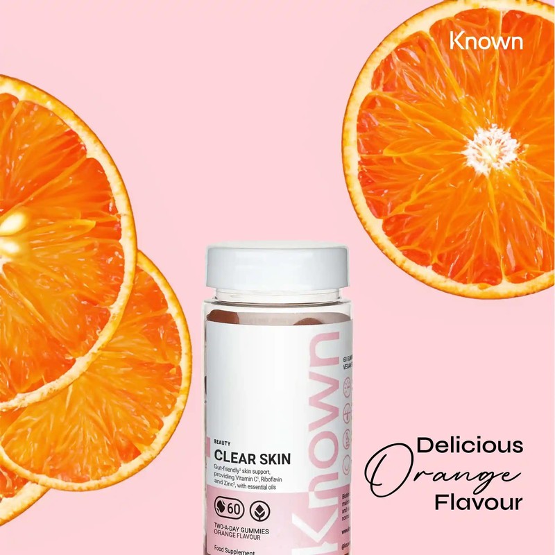 Clear Skin Gummies by Known Nutrition | Natural Support for