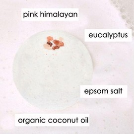 Eucalyptus Mint & Himalayan Salt Bath Bomb - Title: 1 bath bomb