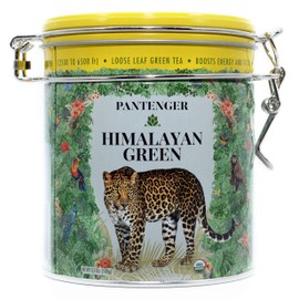 Pantenger Green Tea Loose Leaf - Himalayan Green Tea. 3.5 Ounce (50 servings) Darjeeling Green Tea from High Altitude Tea Garden.