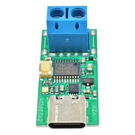 Aideepen Type-C USB-C PD2.0 PD3.0 to DC Spoof Scam Fast Charge Trigger Polling Detector USB-PD Notebook Power Supply Change Board Module Accessories Adaptation Parts (Size: Terminal Block)