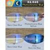 Logto Photochromic Visor Compatible With K6,K6S Helmet Transition Face Shield