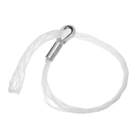 sourcing map Cable Pulling Grip for 50-60MM/1.97''-2.36'' Cables, Nylon Anti-wear Wire Pulling Grip Sock Kit 10.6 M/34.8Ft Flexible Eye Mesh Rope