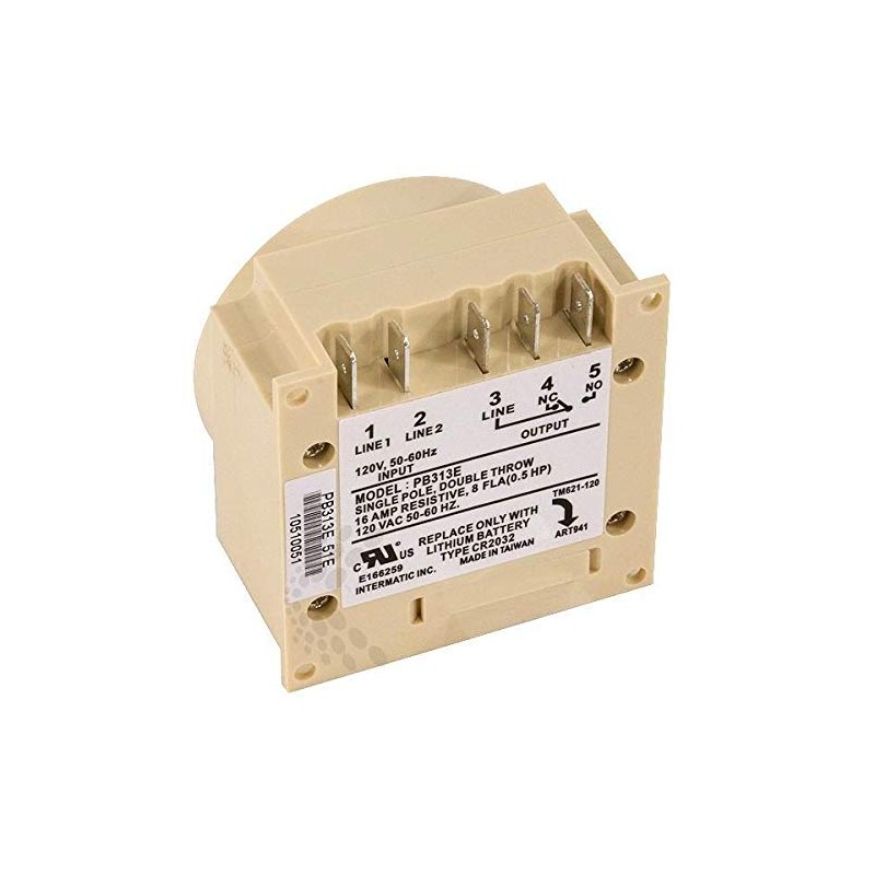 Intermatic Pb313Ek Timer, Electronic 24Hr 120V Ac Replacement Clock Kit
