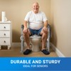 Sliq Toilet Seat Risers for Seniors, FSA HSA Raised Handicap