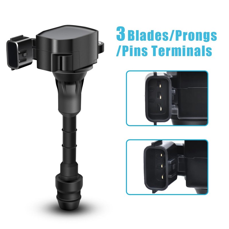 Micro Set of 6 Ignition Coils Pack Compatible with 2003-2009