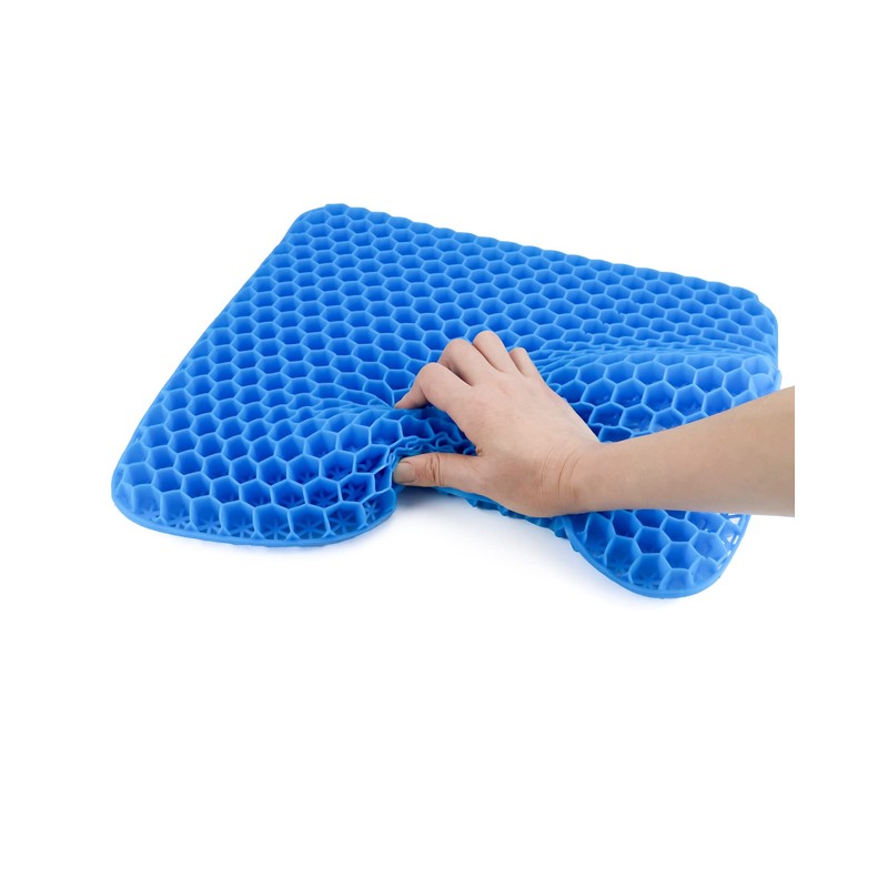 QWORK Gel Seat Cushion, Orthopaedic Gel Cushion, Cool & Breathable