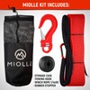 Miolle Synthetic Winch Line Cable Rope for ATV, UTV, Snow